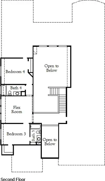2D floor plan layout of this home in Pomona, Manvel, TX (Image 3).