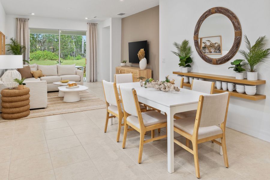 Representative furnished interior of a home built from the Greenway by Mattamy Homes in Crosswind Ranch, Parrish (Image 7).