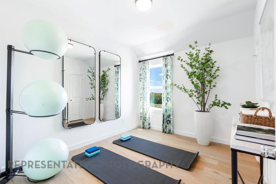 Furnished interior view inside a new home in Santa Rita Ranch: 40-45ft. lots, Liberty Hill (Image 21). Furnished interior view inside a new home in Santa Rita Ranch: 40-45ft. lots, Liberty Hill (Image 21).