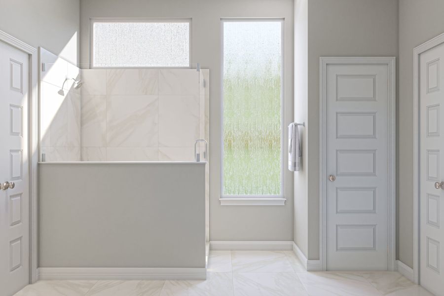 Furnished interior view inside a new home in Trillium, Richmond (Image 11).