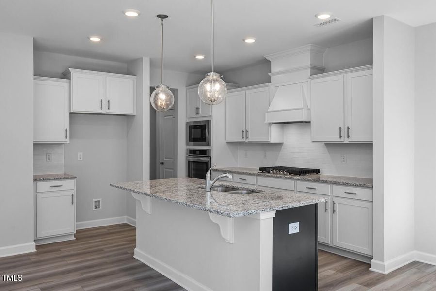 Furnished interior view inside a new home in Gregory Village Townhomes, Lillington (Image 5). Furnished interior view inside a new home in Gregory Village Townhomes, Lillington (Image 5).