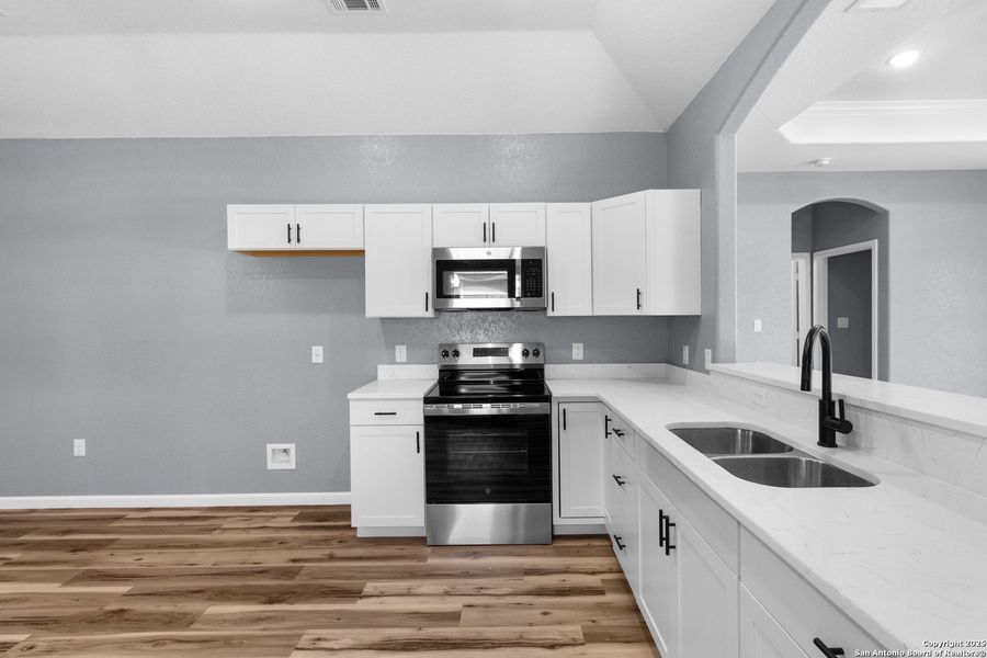 Furnished interior view inside a new home in , San Antonio (Image 5). Furnished interior view inside a new home in , San Antonio (Image 5).