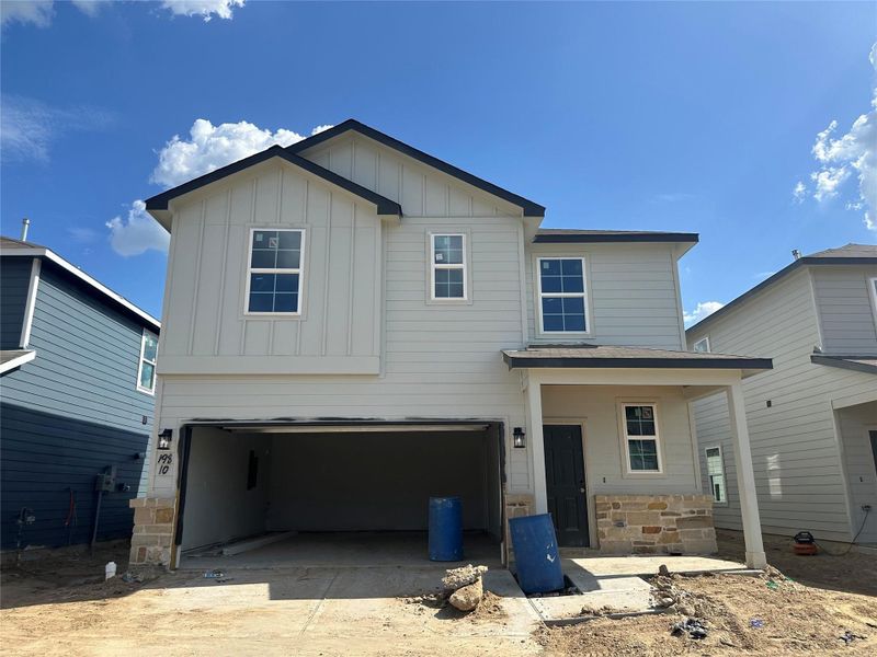 In-progress construction of a new home in Northpark South, Porter, TX (Image 20).