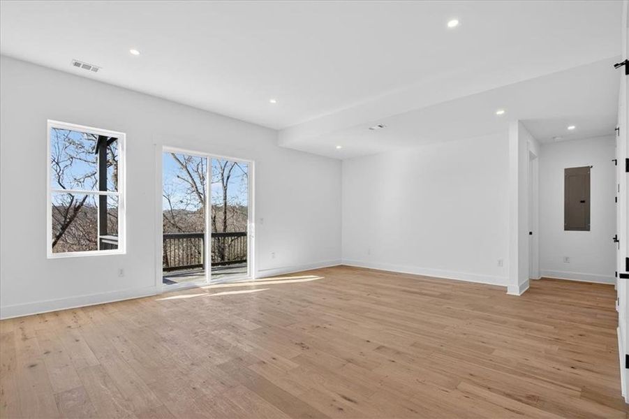 Spacious, unfurnished interior of a new home in , Canton (Image 31).