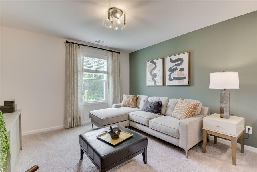 Representative furnished interior of a home built from the The Sadler by Stanley Martin Homes in Old Charleston Acres, Pelion (Image 10).