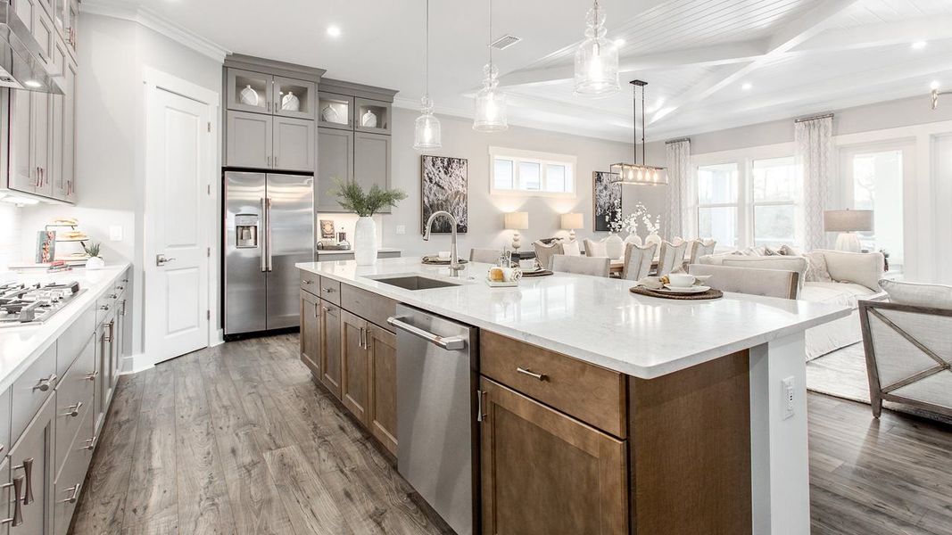 Kitchen to Main Living Kitchen to Main Living