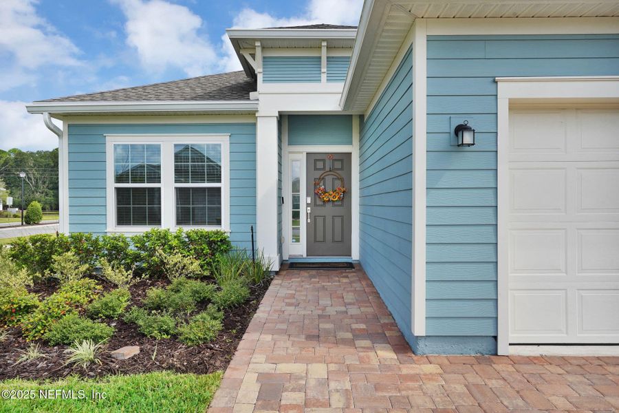 Front exterior of a new home in , Jacksonville, FL, highlighting curb appeal (Image 28).