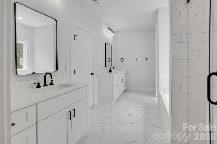 Furnished interior view inside a new home in , Dallas (Image 11). Furnished interior view inside a new home in , Dallas (Image 11).