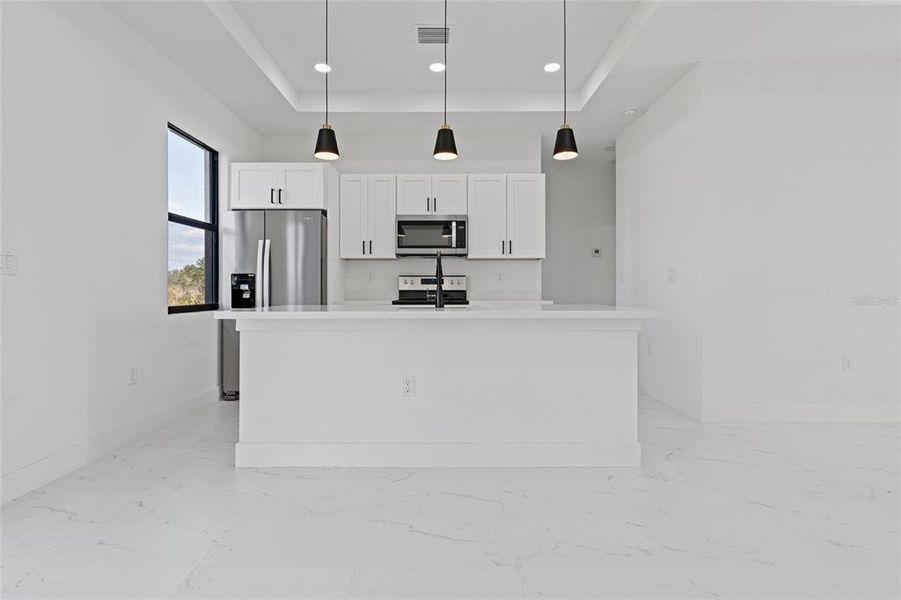 Furnished interior view inside a new home in , Lehigh Acres (Image 11).
