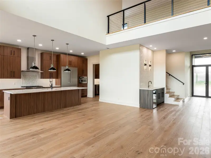 Furnished interior view inside a new home in , Hendersonville (Image 17).