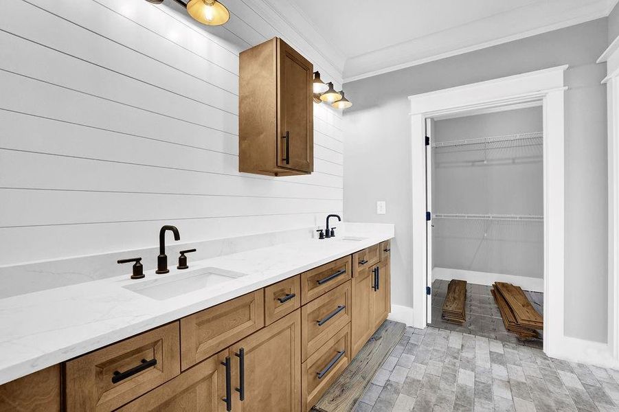 Furnished interior view inside a new home in , Canton (Image 11).