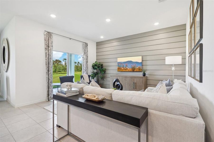 Furnished interior view inside a new home in , Leesburg (Image 16).