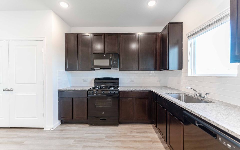 Furnished interior view inside a new home in Sunset Oaks, Maxwell (Image 4).
