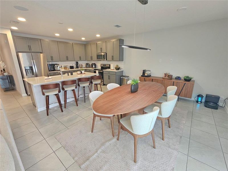 Furnished interior view inside a new home in Eden at Crossprairie, St. Cloud (Image 16).
