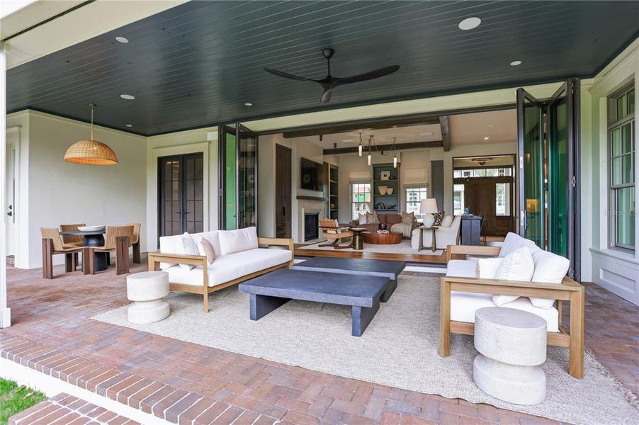 Exterior details and patio area of a home in , Oakland (Image 36).