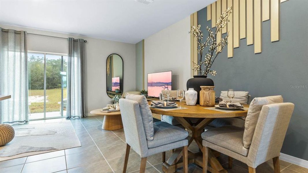 Furnished interior view inside a new home in , Land O' Lakes (Image 9).