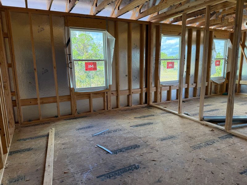 Spacious 4th bedroom