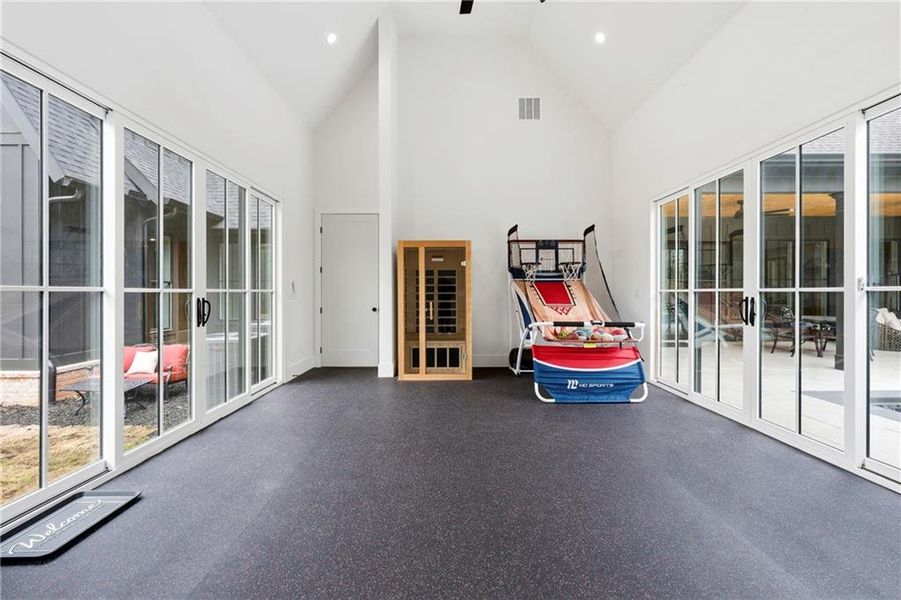 Exterior details and patio area of a home in , Dacula (Image 26).