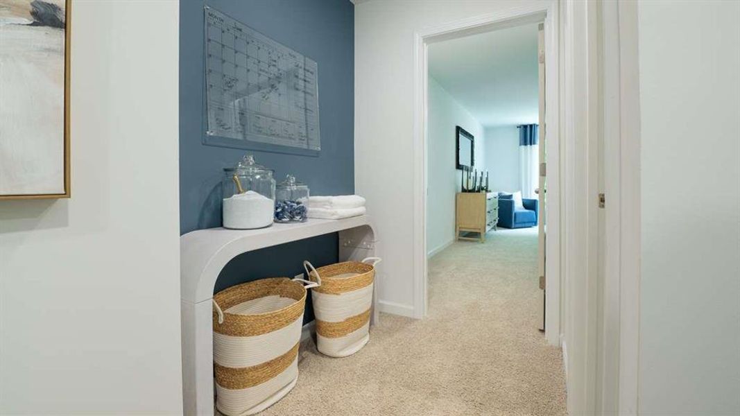 Furnished interior view inside a new home in Harvest Park, Decatur (Image 11).