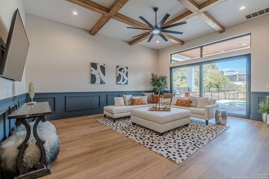 Furnished interior view inside a new home in , New Braunfels (Image 46). Furnished interior view inside a new home in , New Braunfels (Image 46).