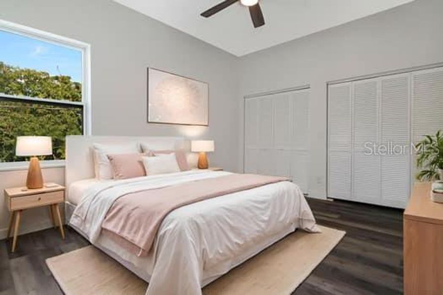 Furnished interior view inside a new home in , Tampa (Image 12).