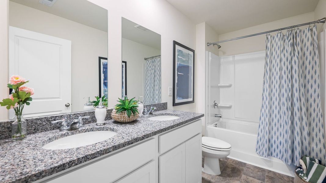 Furnished interior view inside a new home in Harbor Crest, Ooltewah (Image 26).