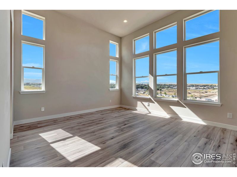 Amazing Primary Bedroom w/ 12 ft Ceilings