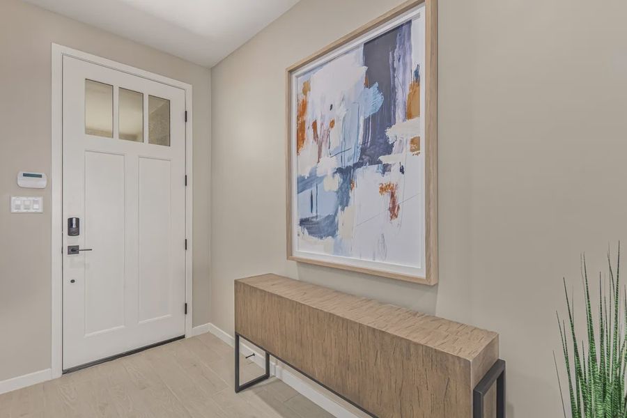 Representative furnished interior of a home built from the 2257 by Elliott Homes in Acacia at Santana, Yuma (Image 6).