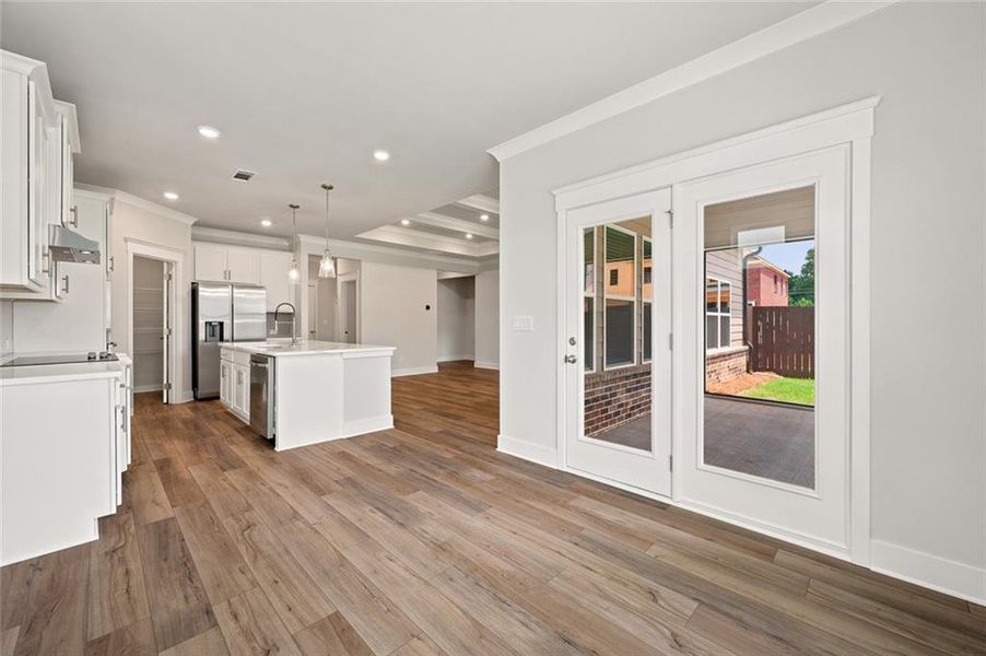 Spacious, unfurnished interior of a new home in Pinecrest Ridge, Dacula (Image 22).