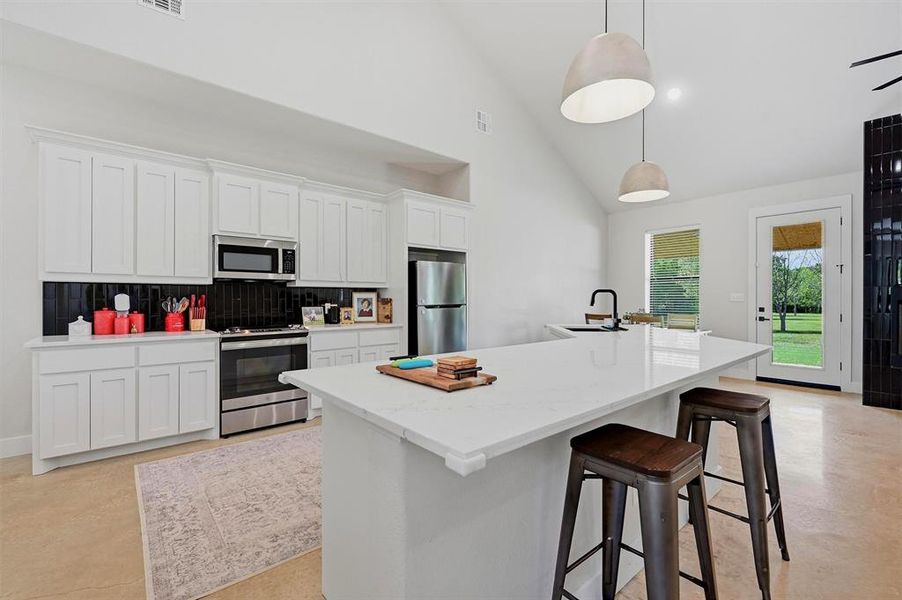 Furnished interior view inside a new home in , Denison (Image 5). Furnished interior view inside a new home in , Denison (Image 5).