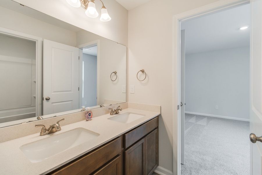 Furnished interior view inside a new home in Ellington, Elgin (Image 20).