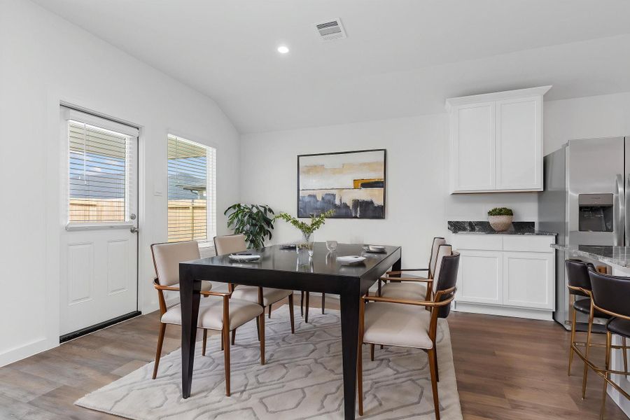 Furnished interior view inside a new home in Blue Heron Estates, Beasley (Image 6).
