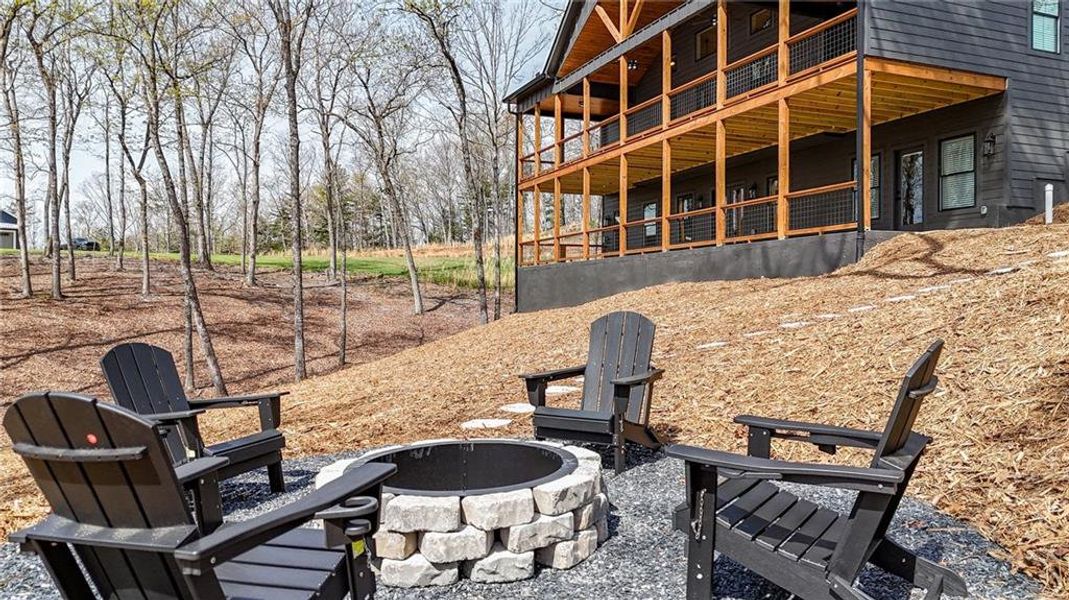 Exterior details and patio area of a home in , Morganton (Image 34). Exterior details and patio area of a home in , Morganton (Image 34).