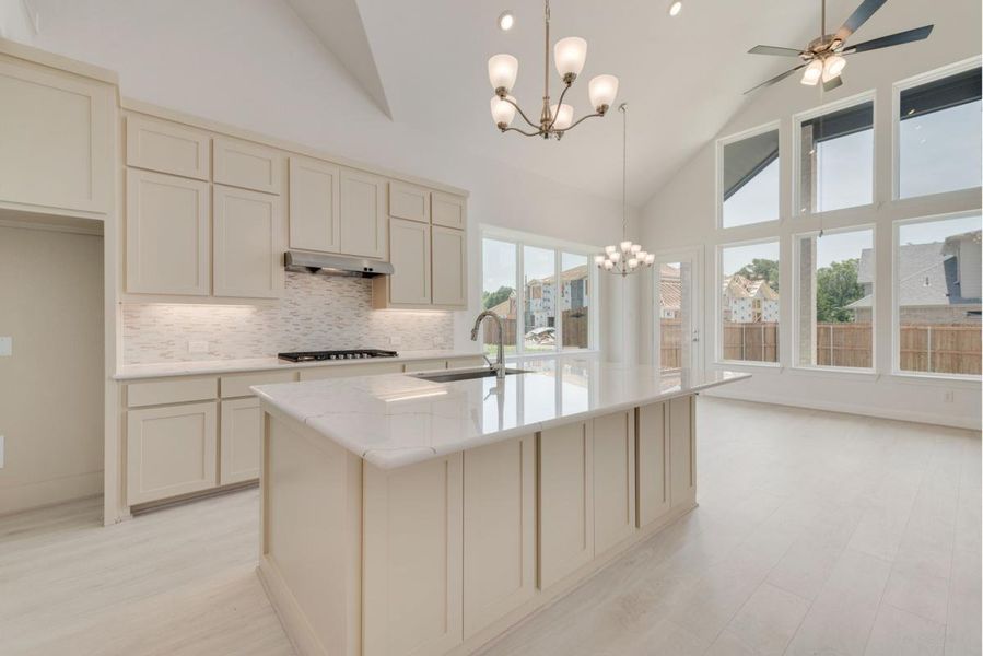 Representative furnished interior of a home built from the Royal Palm by Grand Homes in Trails at Cottonwood Creek, Rowlett (Image 7).
