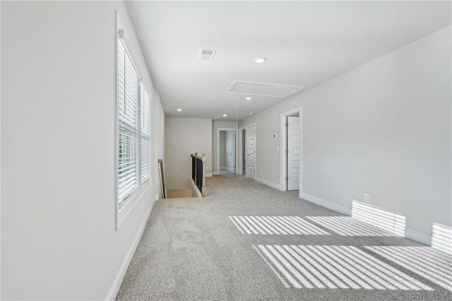 Spacious, unfurnished interior of a new home in Hemingway - Cottage Series, Cumming (Image 16).