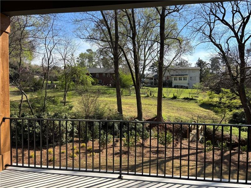 Exterior details and patio area of a home in , Roswell (Image 3).