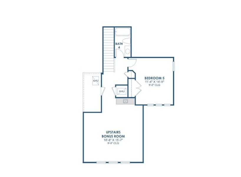2D floor plan layout of this home in Triple Creek, Riverview, FL (Image 3).