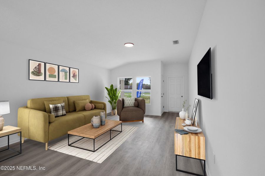 Furnished interior view inside a new home in , Green Cove Springs (Image 8).