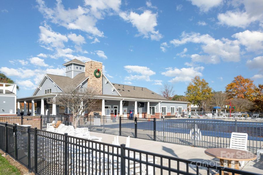 Clubhouse with pool Clubhouse with pool