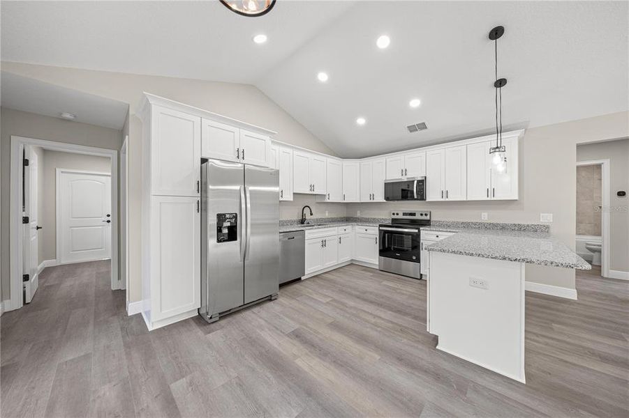 Furnished interior view inside a new home in , Williston (Image 11).