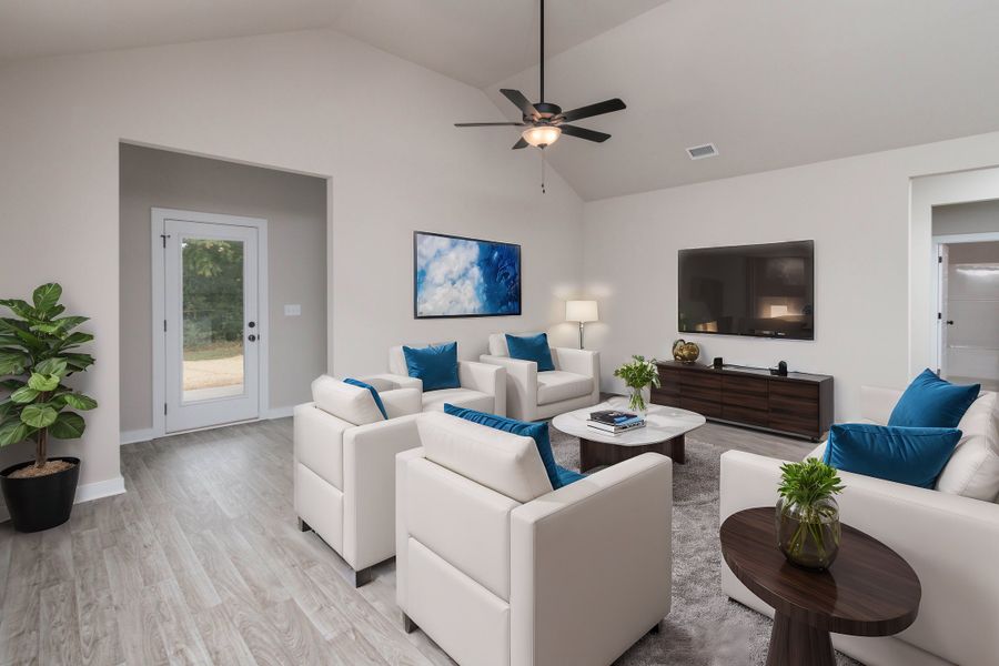 Representative furnished interior of a home built from the Sitka by Nason Homes in Brady Estates, Murfreesboro (Image 7).