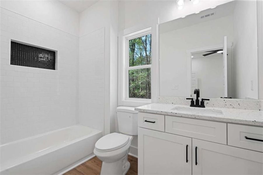 Furnished interior view inside a new home in , Covington (Image 12).