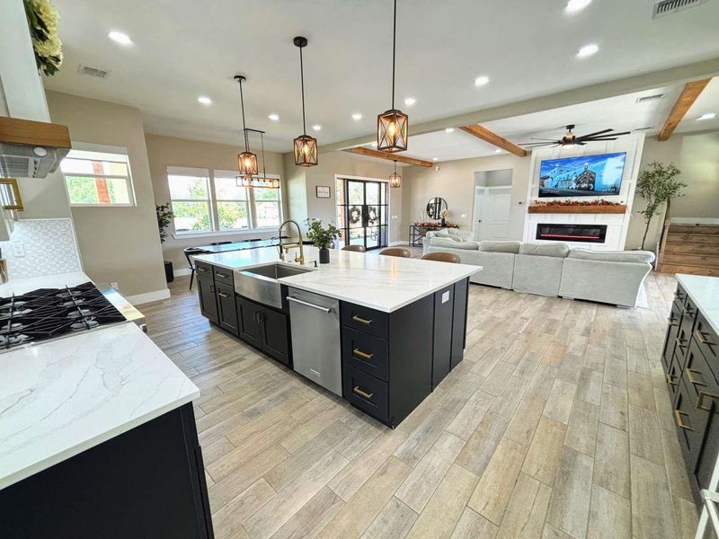 Furnished interior view inside a new home in , New Braunfels (Image 11). Furnished interior view inside a new home in , New Braunfels (Image 11).