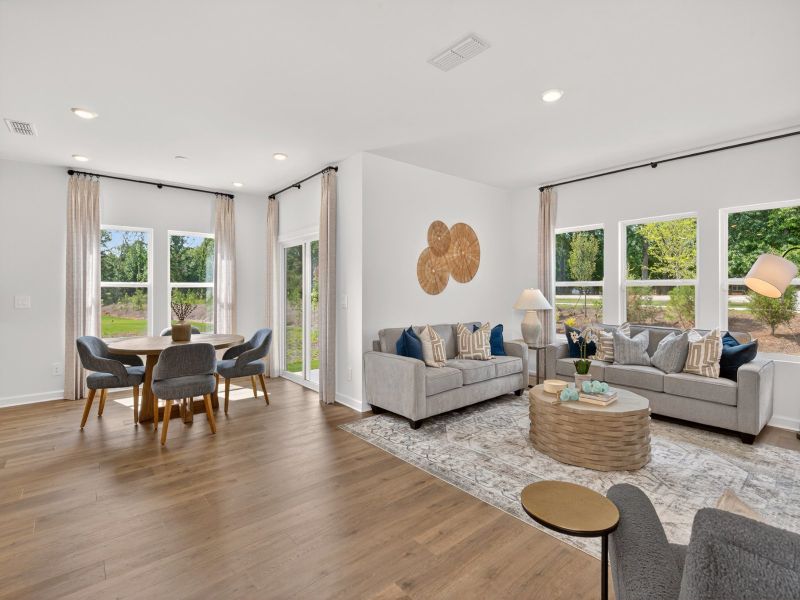 Furnished interior view inside a new home in Brighton Springs, York (Image 6).