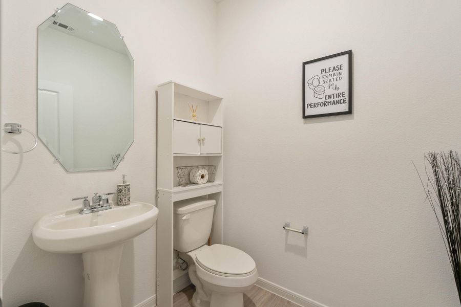 Furnished interior view inside a new home in Myrtle Gardens, Magnolia (Image 6). Furnished interior view inside a new home in Myrtle Gardens, Magnolia (Image 6).