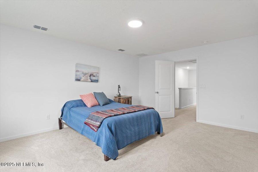 Furnished interior view inside a new home in Hardwick Farms: Hardwick Farms - Townhome Collection, Jacksonville (Image 13).