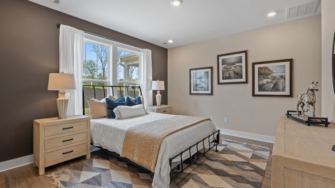 Representative furnished interior of a home built from the Finley by DRB Homes in Foxbank, Gray Court (Image 5). Representative furnished interior of a home built from the Finley by DRB Homes in Foxbank, Gray Court (Image 5).