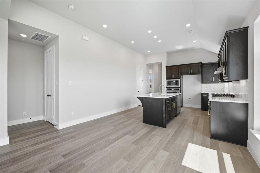 Furnished interior view inside a new home in Pecan Square: 40ft. lots, Northlake (Image 12). Furnished interior view inside a new home in Pecan Square: 40ft. lots, Northlake (Image 12).