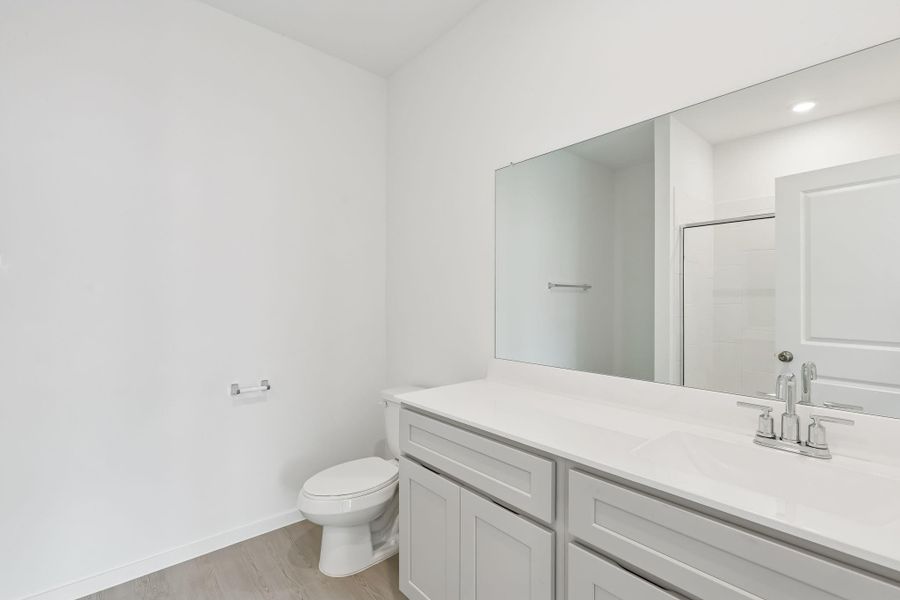Furnished interior view inside a new home in Mavera, Conroe (Image 5).
