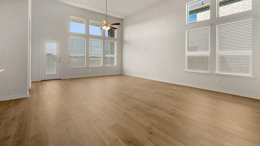 Spacious, unfurnished interior of a new home in The Landing at Hidden Lakes, McKinney (Image 7). Spacious, unfurnished interior of a new home in The Landing at Hidden Lakes, McKinney (Image 7).